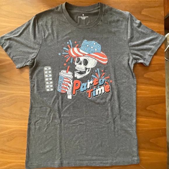 Brand New "Party Time" T-shirt-Unisex size Medium - Picture 1 of 7